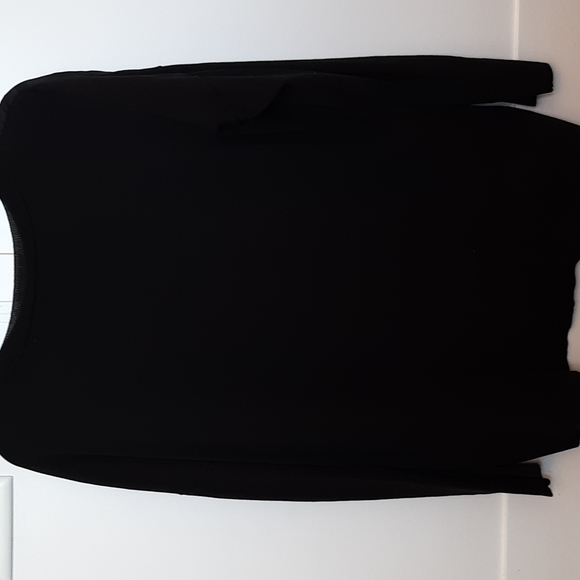 Eileen Fisher silk fabric and knit top - Picture 5 of 6